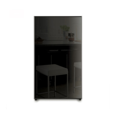 Campomatic FR160BG Refrigrator 5 Feet Glass Black | Lebanon