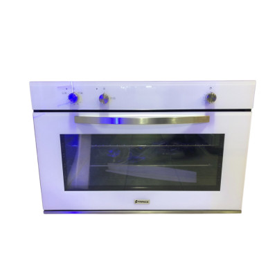FRANCE FGG 90WH BuilT In Oven 90CM Gas/Gas, White (Made In