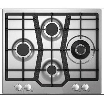 FRANCE FQ6040RGE IX Gas Cooktop 60CM, Cast Iron, Stainless