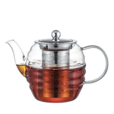DORSCH DH-02900 Wavy Tea Glass Kettle 1200Ml | Lebanon