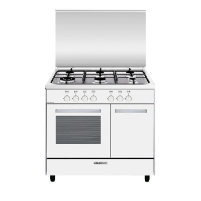 GLEMGAS PU9638GB01AG Oven 90cm+ Gaz Box Made In Italy, White