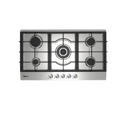 MIDEA 90G50ME005-SFT Cooktop 90CM 5 Burners Stainless, Sabaf