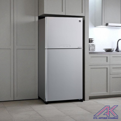 Sharp SJ-GT760S Top Mount Refrigerator, J Tech Inverter