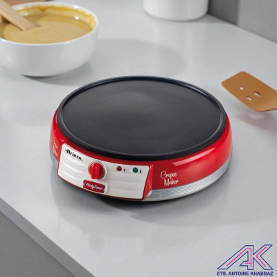 Ariete 202/00 Crepe Maker 30CM, 1000W, Red | Lebanon