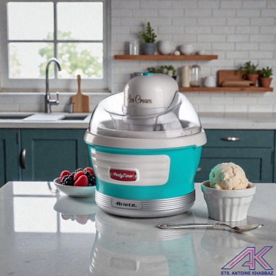 Ariete 643/01 Ice Cream Maker – 12W, Home Ice Cream Machine