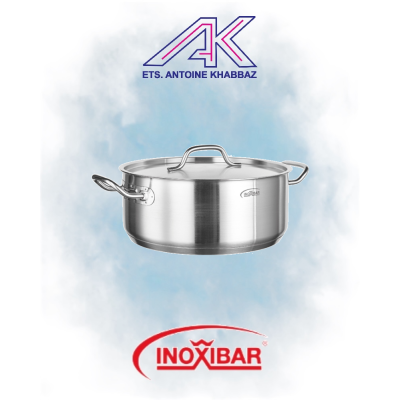 INOXIBAR IBR62024 Expert Casserole With Lid 24CM | Lebanon