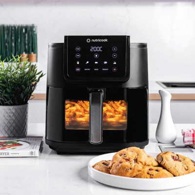 NUTRICOOK NC-AFS100 Slim Air Fryer 5L, 1700W | Lebanon