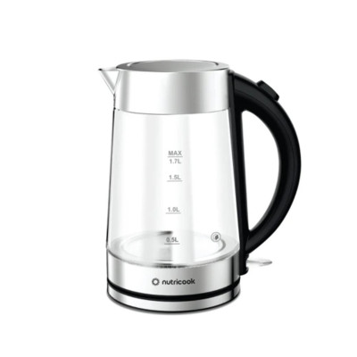 NUTRICOOK NC-GK100 Electric Glass Kettle - 1.7l, Double-wall