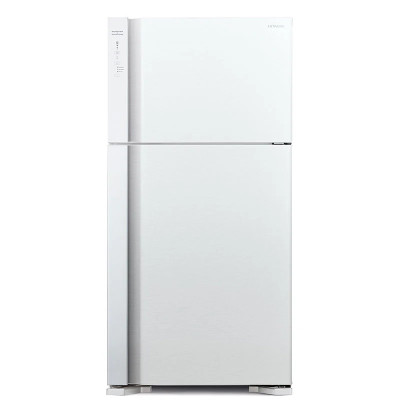 HITACHI RV765PUQ71PWH Top Mount Refrigerator 26Cu White