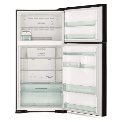 HITACHI RV765PUQ71BSL Top Mount Refrigerator 26Cu stainless