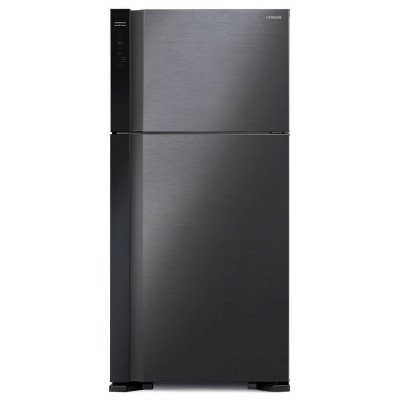 HITACHI RV765PUQ71BBK Top Mount Refrigerator 26Cu Black