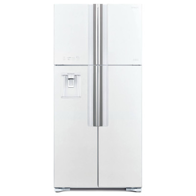 HITACHI RW760PK7GPW 4 Door Glass White Refrigerator