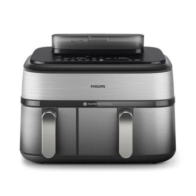 Philips NA550 Dual Airfryer 9L Rapid Air Steam Technology