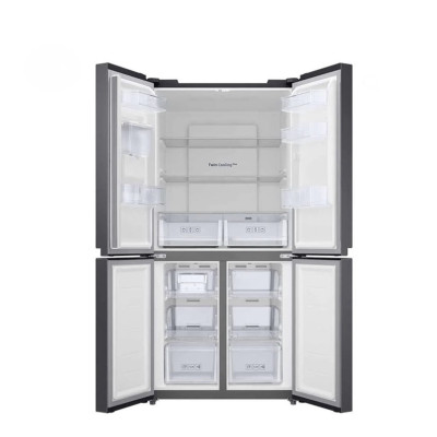 Samsung RF48A4010B4 French Door Refrigerator, Twin Coolin