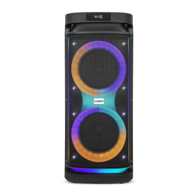 KB ELEMENTS EA105KB Karaoke Speaker-2 wheels trolley Dual