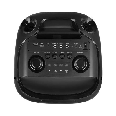 KB ELEMENTS EA106KB Karaoke Speaker - 2 wheels trolley Dual