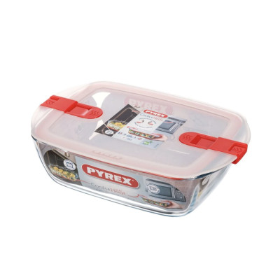 Pyrex Rectangular Dish 28X20 + Lid Microwave Safe PY216PH00