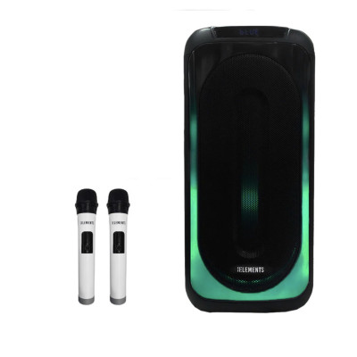 KB Elements EK181 Rechargeable Karaoke Speaker, 2X8"
