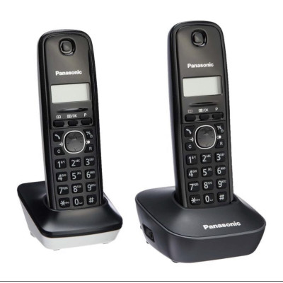 Panasonic KX-TG1612 Cordless Phone (X 2) 50 Name Phonebook